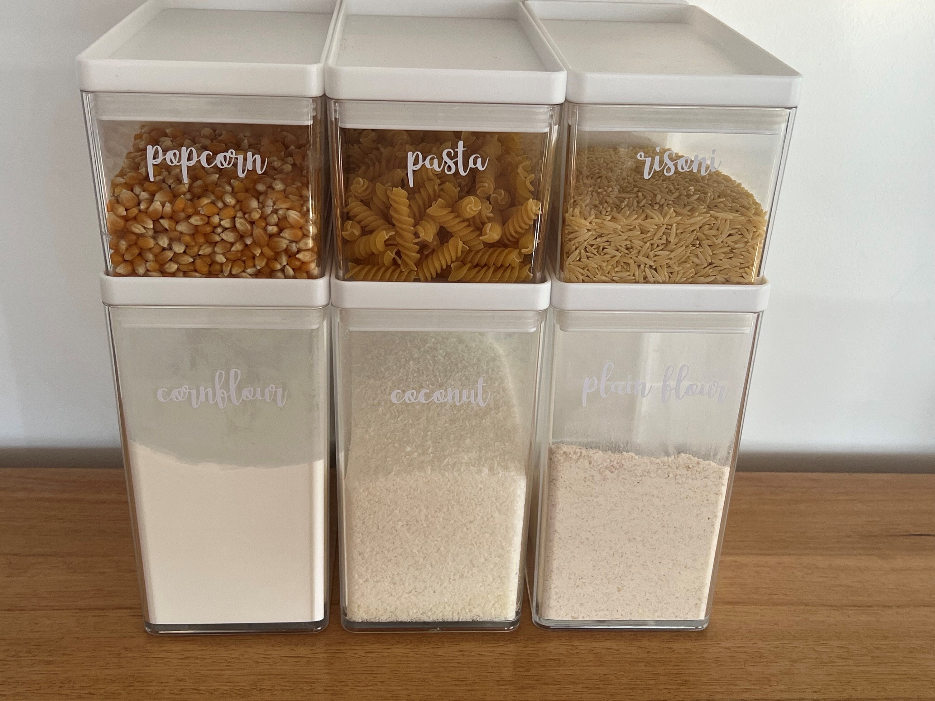 Customisable Pantry Organisation Labels Etsy Australia