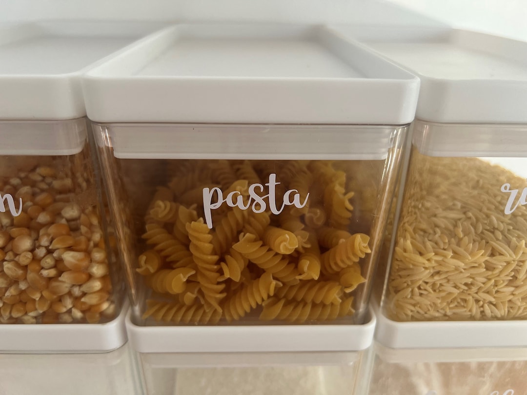 Customisable Pantry Organisation Labels Etsy Australia