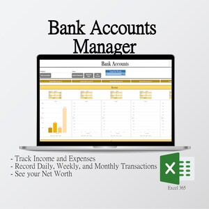 Bank Account Manager - Income and Expense Tracker (Citrine version)
