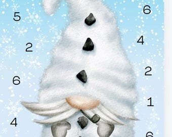 Winter Gnome (DIY Scratch-off)