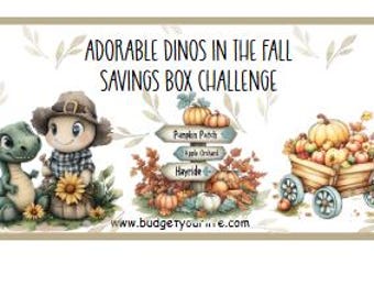 Adorable Dinos in the Fall Box Challenge