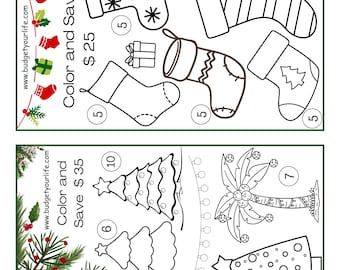 Christmas Color and Save