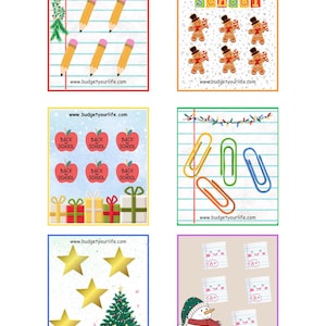 Christmas & Back to School Tiny&#39;s Savings Challenges