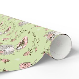 Geschenkpapier mit Blumenmuster zum Muttertag, 90 g/m² Kunstdruckpapier Bild 5