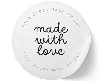 Customizable Round Sticker Label Rolls: Glossy BOPP Stickers
