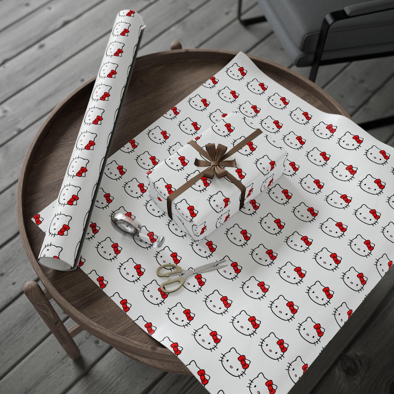 Hello Kitty Wrapping Paper Roll: Birthday Gift Wrap image 4