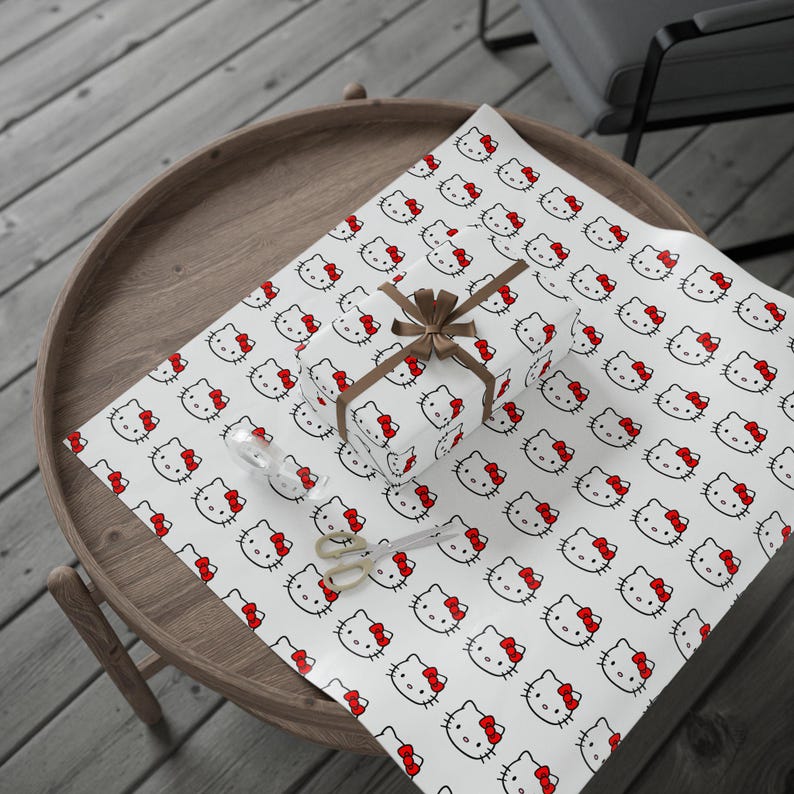 Hello Kitty Wrapping Paper Roll: Birthday Gift Wrap image 3