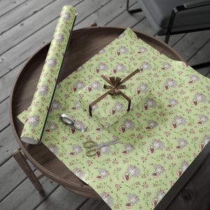 Geschenkpapier mit Blumenmuster zum Muttertag, 90 g/m² Kunstdruckpapier Bild 4