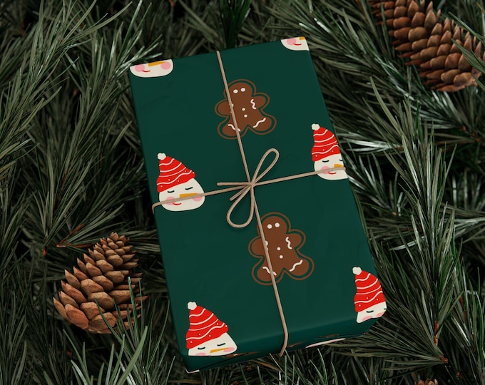 Christmas Gift Wrap, Christmas Wrapping Paper Roll, Holiday Gift Wrap, Christmas Wrapping Paper, Festive Gift Wrap, Premium Gift Wrap