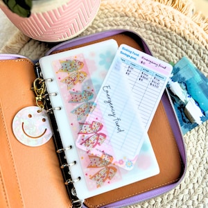 Budget trackers and Sinking Funds tracker sheets | Cash Envelope Inserts | Cash Trackers | Sinking fund Bill organizer | Cash Stuffing