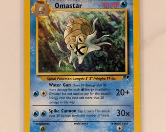 Legendary Set Omastar 58/110 [uncommon] - Light Play - Etsy
