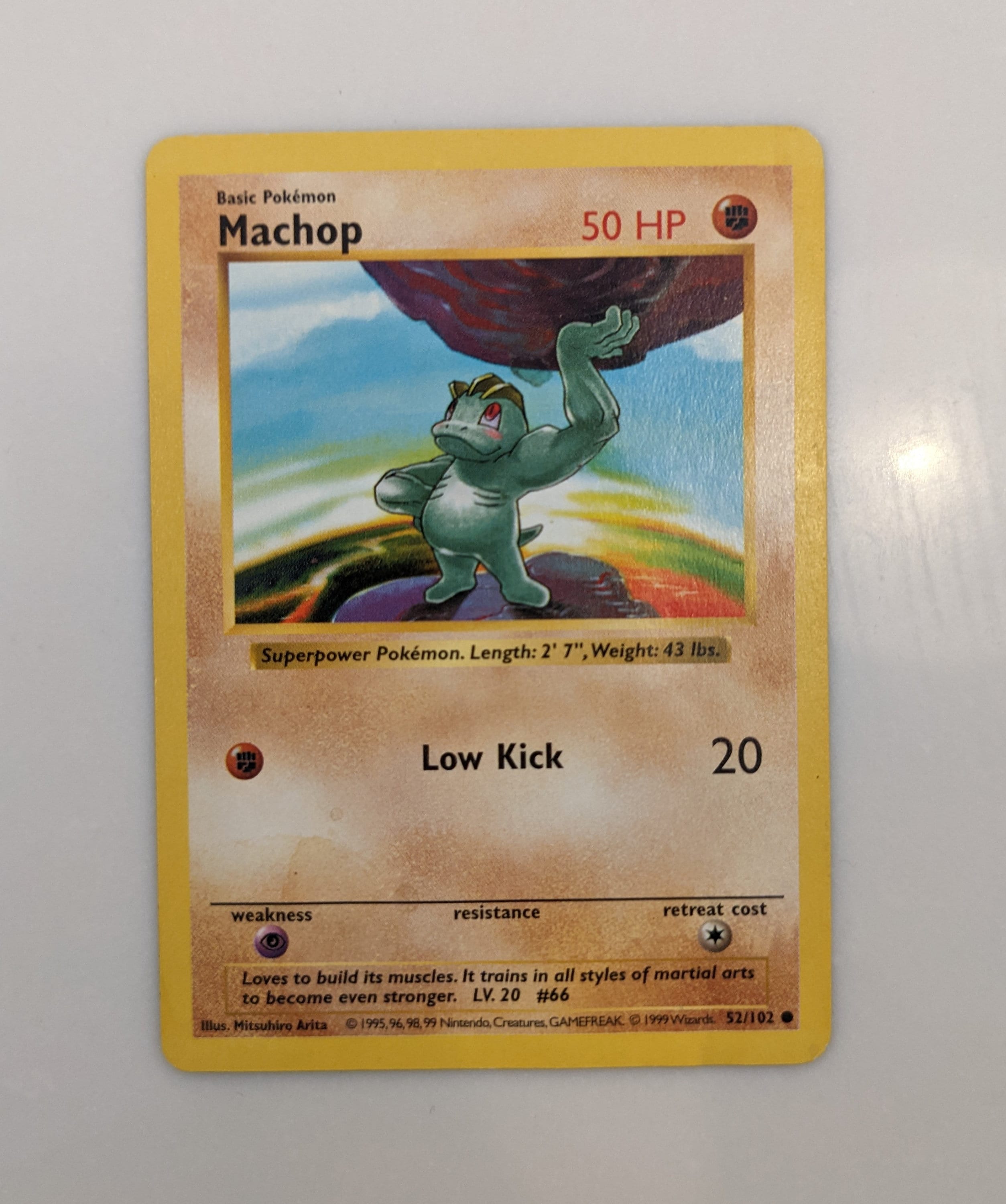 Machop&Machoke 1st edition shadow less