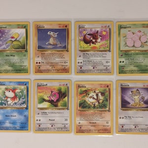 Jungle Set - Every Common Card - Near mint/Light Play