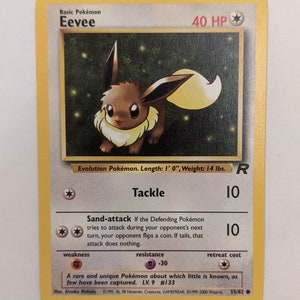 Team Rocket Eevee 55/82 [common] - Near mint