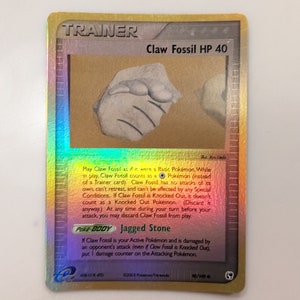 Sandstorm Claw Fossil 90/100 [Reverse Holo common] - Near Mint/Light play
