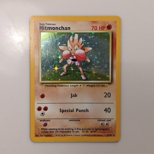 Hitmonlee & Hitmonchan Custom Duo Pokémon Card Art Custom -  Finland