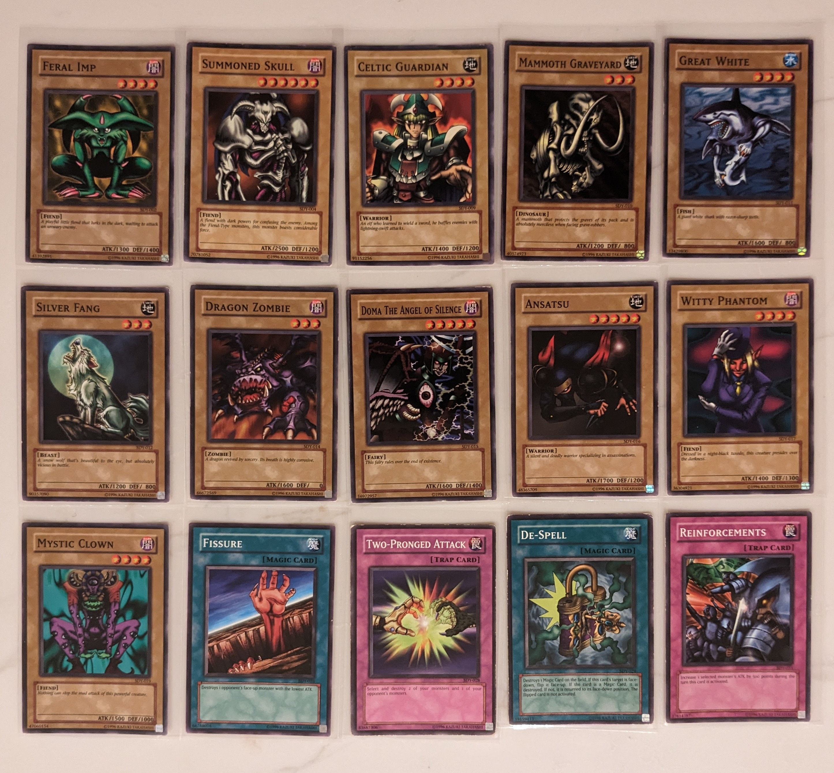 yugioh starter deck yugi card list Yu-Gi-Oh! Pegasus Starter Deck (2003) Complete Set| TradingCardSets.Com