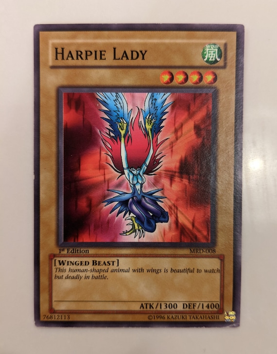 1st Edition Harpie Lady (uncensored Artwork) MRD-008 [common