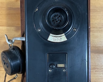 Retro GraybaR Interphone. Wall intercom from the 1920s. All original.