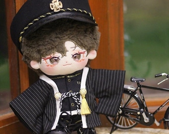 Japanese Style 20cm Cotton Doll Clothes, Plush Doll Outfit, Plush Doll Clothes Suits