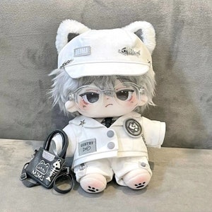 20cm Cotton Doll Clothes, Cool Boy Plush doll outfit