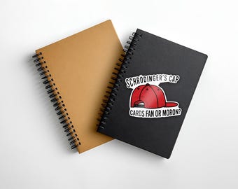 Schrödinger's Cap Vinyl Sticker: Funny Political Parody Decal