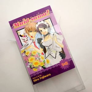 Manga Protectors (2 in 1 Omnibus) - 131mm x 32mm x 193mm - PET Plastic 0.3mm - Includes Clear Stickers