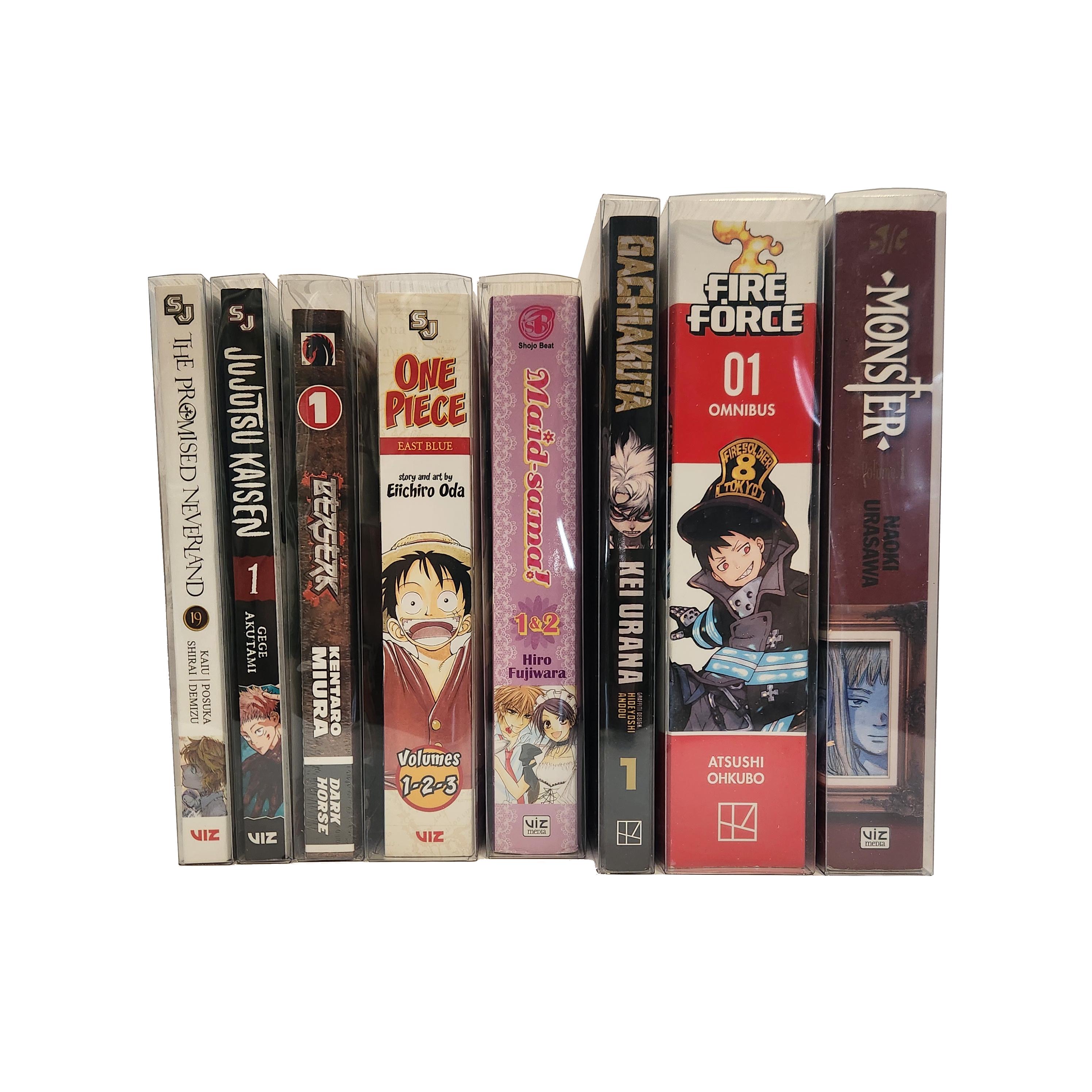 Manga Protector - Various Sizes - 11 Protectors for Single
