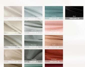 Fabric samples, fabric samples for making curtains or sofa covers. A small piece is used to check the material and color