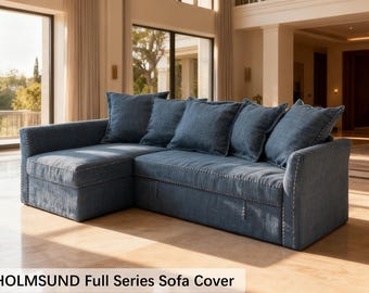 Customized HOLMSUND sofa covers , replaceable HOLMSUND couch covers，multiple colors available
