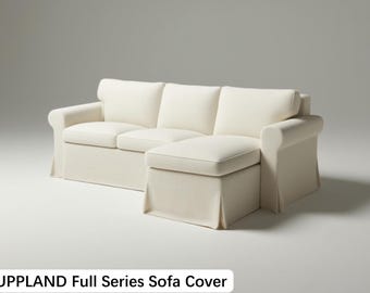 Custom - Made Slipcover for UPPLAND Sectional Sofa Handcrafted and Stylish