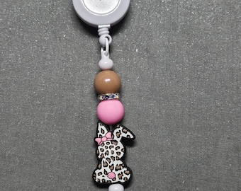 Badge reel Easter bunny