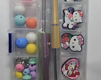 Girl kitty pen kit