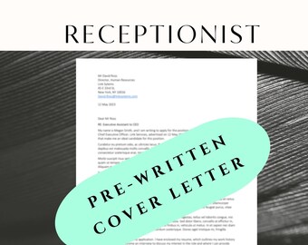 Receptionist resume - Etsy Italia