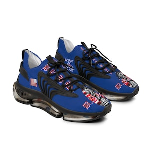 Backbone Of S.T.E.E.L. Syndicate Sapphire Series Men&#39;s Mesh Sneakers