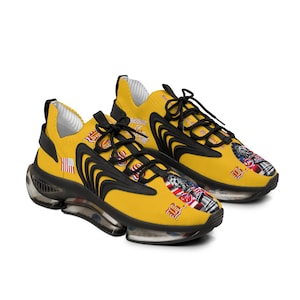 Backbone Of S.T.E.E.L. Syndicate Gold Series Men&#39;s Mesh Sneakers