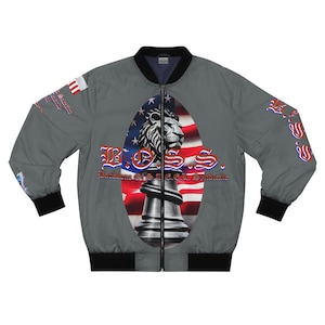 Backbone Of S.T.E.E.L. Syndicate Platinum Series Bomber Jacket