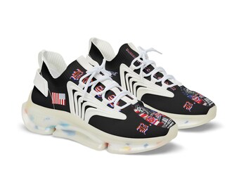 Backbone Of S.T.E.E.L. Syndicate Onyx Series Men's Mesh Sneakers