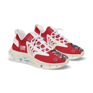 Backbone Of S.T.E.E.L. Syndicate Ruby Series Men's Mesh Sneakers