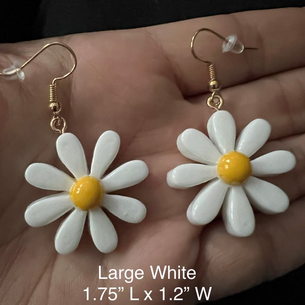 Daisy Earrings Etsy