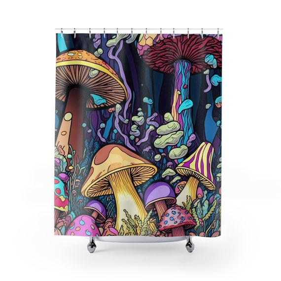 Mushrooms Shower Curtain - TatYeShop