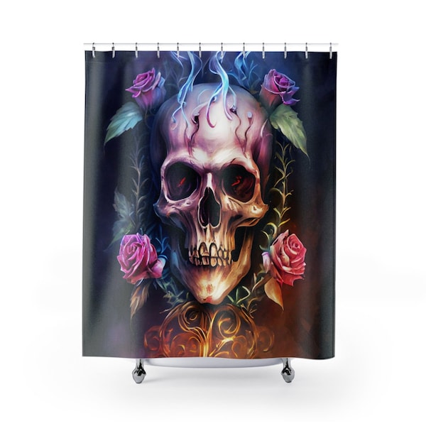 Scary Shower Curtains Etsy