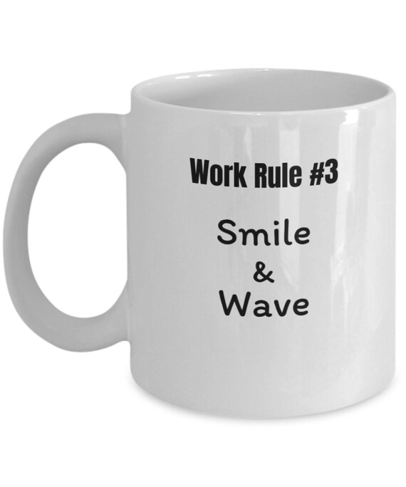 Funny Work Mugs, Mug for Workmates, Mug for Boss, Funny Office Mug