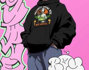 Halloween Chef Hoodie: Unisex Spooky Costume Sweatshirt