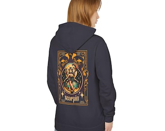 Scorpio Zodiac Hoodie: Cotton Astrology Sweatshirt