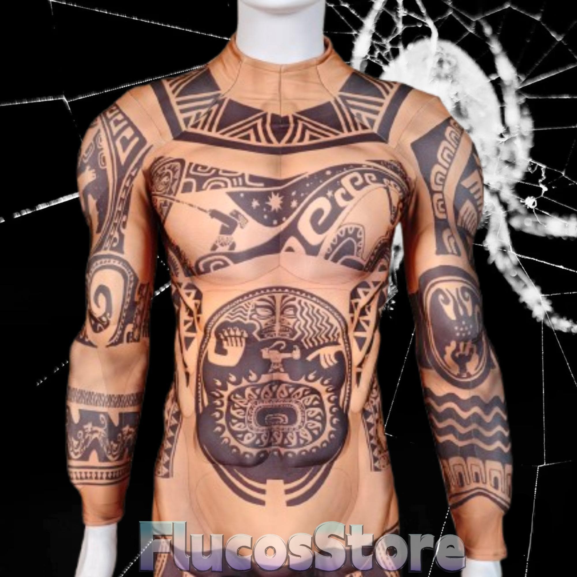 Female Full Body Suit Tattoo