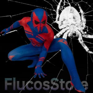 Spider-Man: Across the Spider-Verse Cosplay Costume,Spider-Man Jumpsuit,Bodysuit,Halloween Party Costume