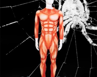 Make to Measure Muscle Suit Bodysuit, Custom Cosplay Costume for Superhero Padded Undersuit