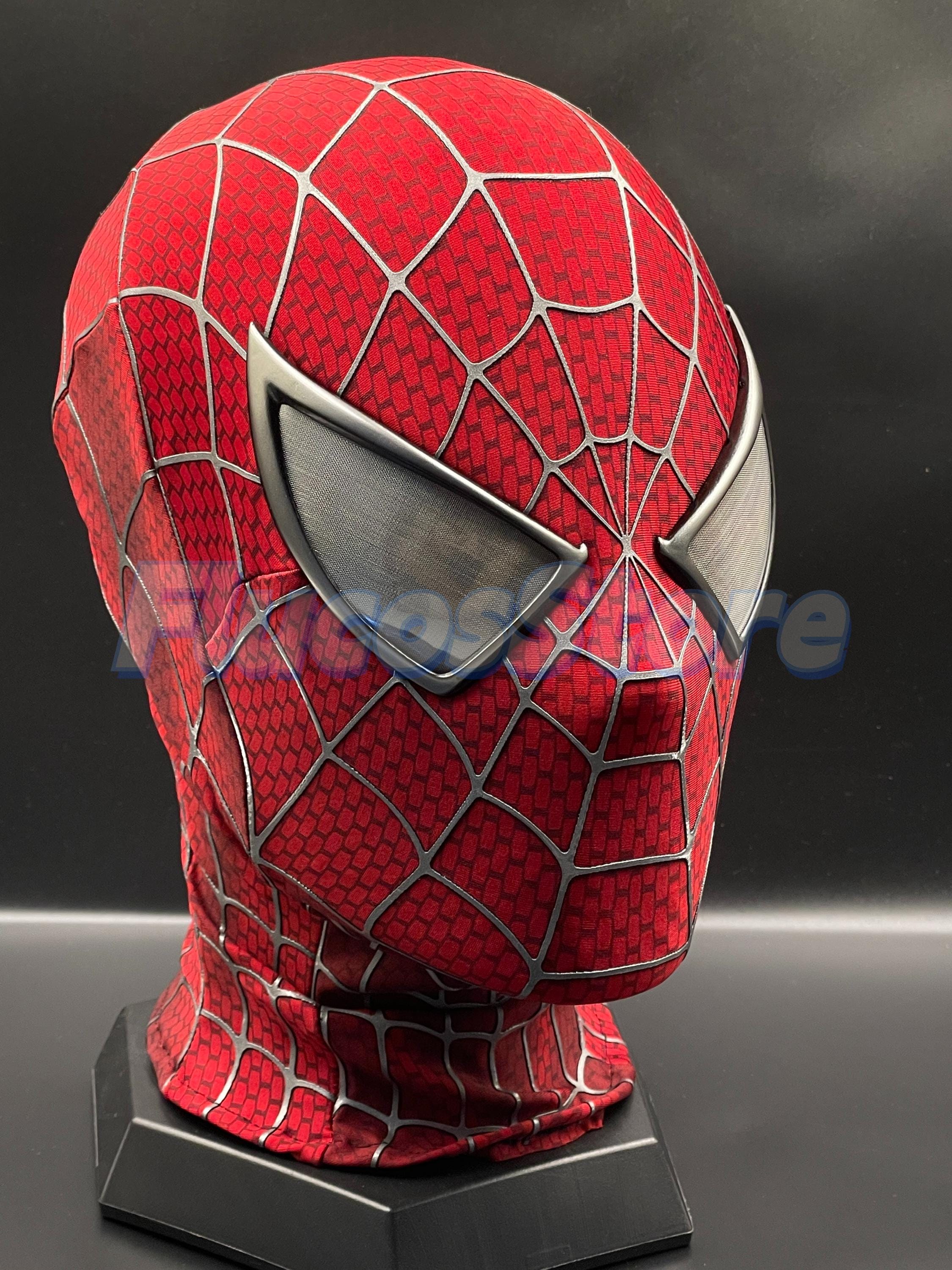 コスプレ　スパイダーマン　マスク　トビー　マグワイア　サム・ライミ版　アトラク コスプレ スパイダーマン マスク トビー マグワイア サム
