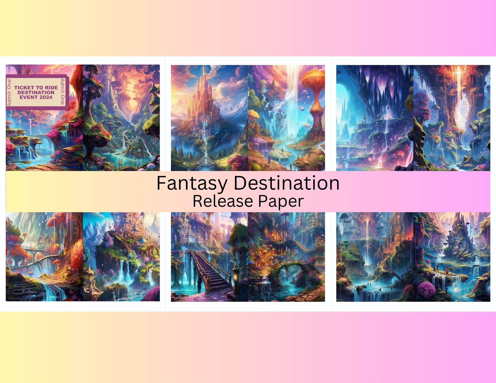 Famous fantasy characters collection, diamond painting diy kit ds1683